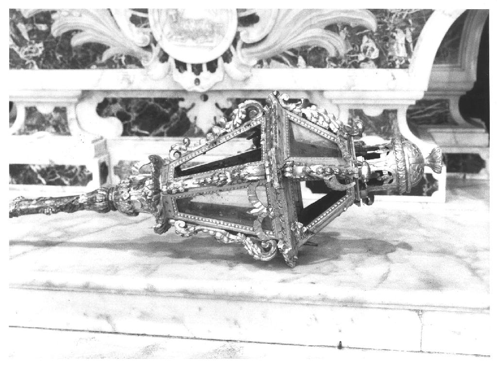 lanterna processionale, serie - PRODUZIONE LIGURE (seconda metà sec. XIX)