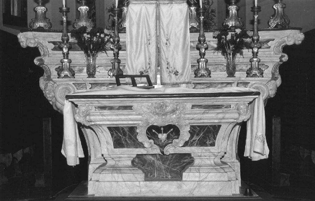 paliotto, opera isolata - PRODUZIONE LIGURE (sec. XIX)