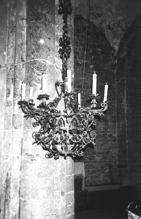 lampadario - a bracci, coppia di Pagano Lorenzo (sec. XX)