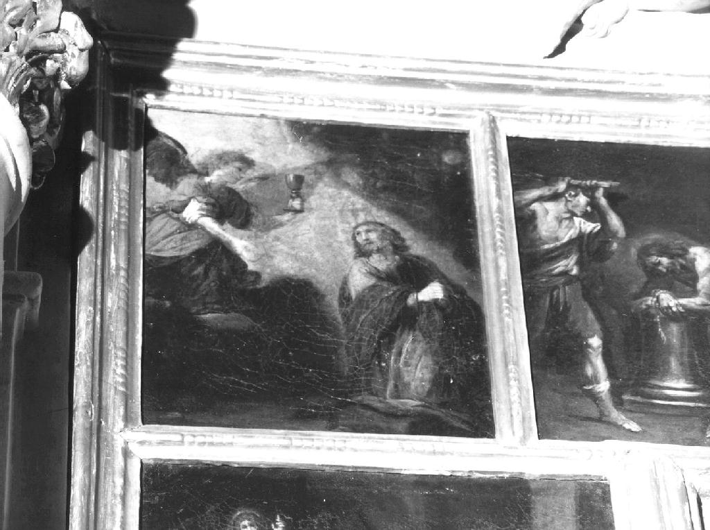 orazione di Cristo nell'orto di Getsemani (dipinto, opera isolata) di Carlone Giovanni Battista (scuola) (seconda metà sec. XVII)