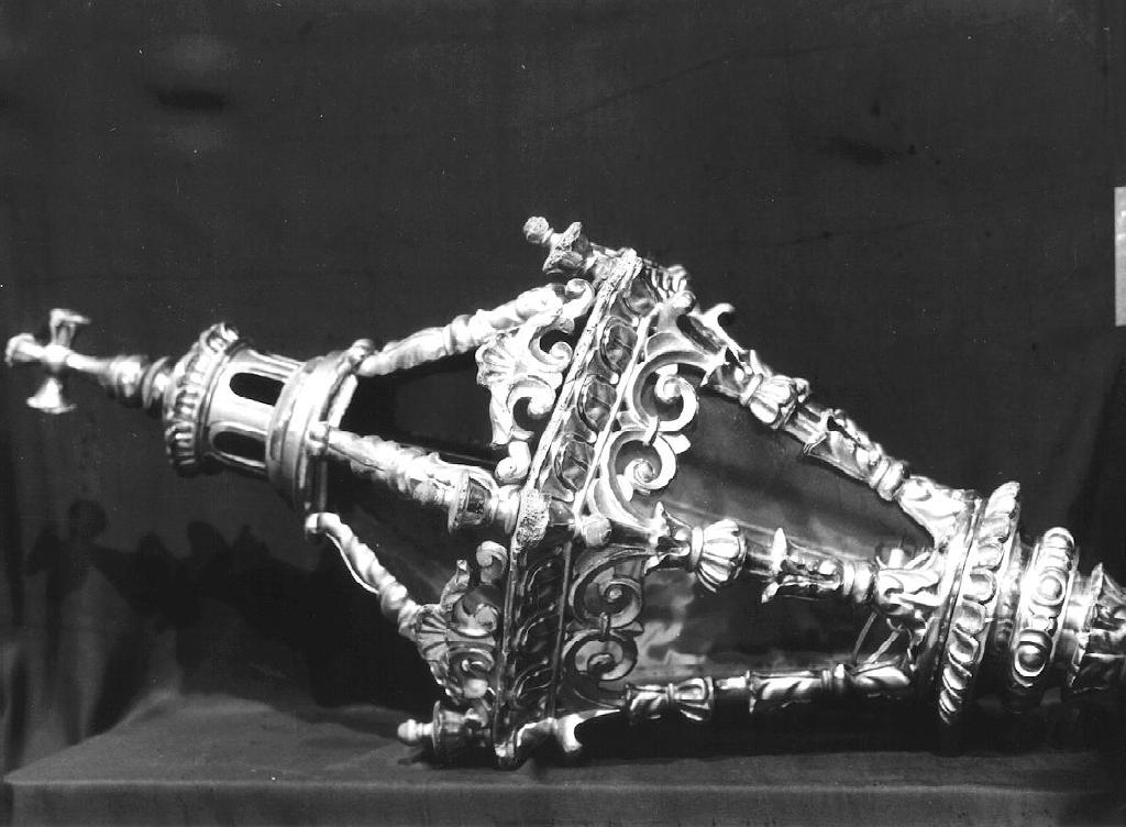 lanterna processionale, serie di Castagnino Davide (sec. XIX)