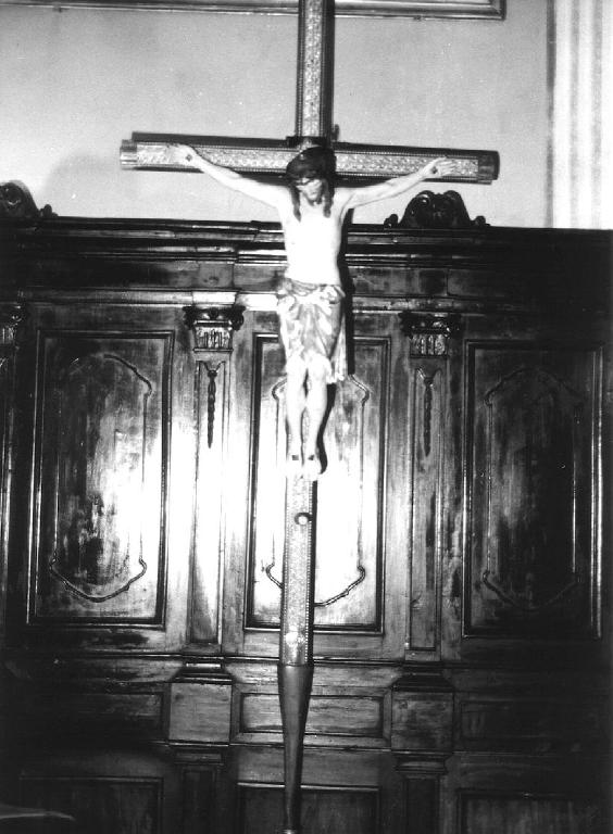 croce processionale, opera isolata di Delago Cristiano (sec. XX)