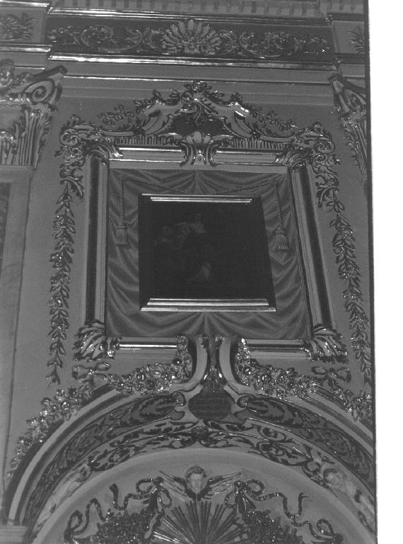 CRISTO GUARISCE LA DONNA RICURVA (?) (dipinto, opera isolata) - ambito ligure (prima metà sec. XIX)