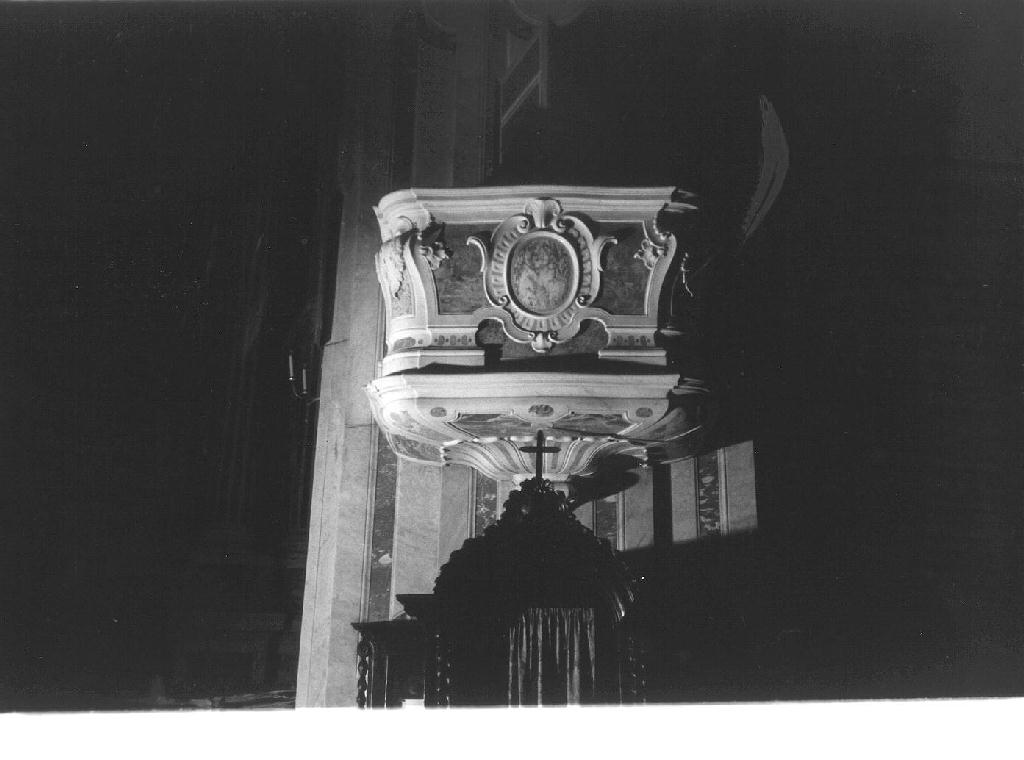 pulpito, opera isolata - bottega ligure (seconda metà sec. XIX)