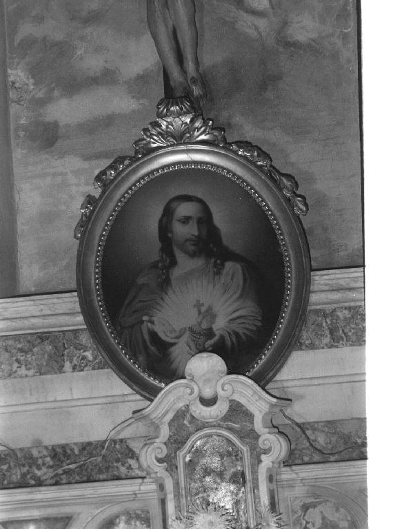 Sacro Cuore di Gesù (dipinto, opera isolata) - ambito ligure (primo quarto sec. XX)