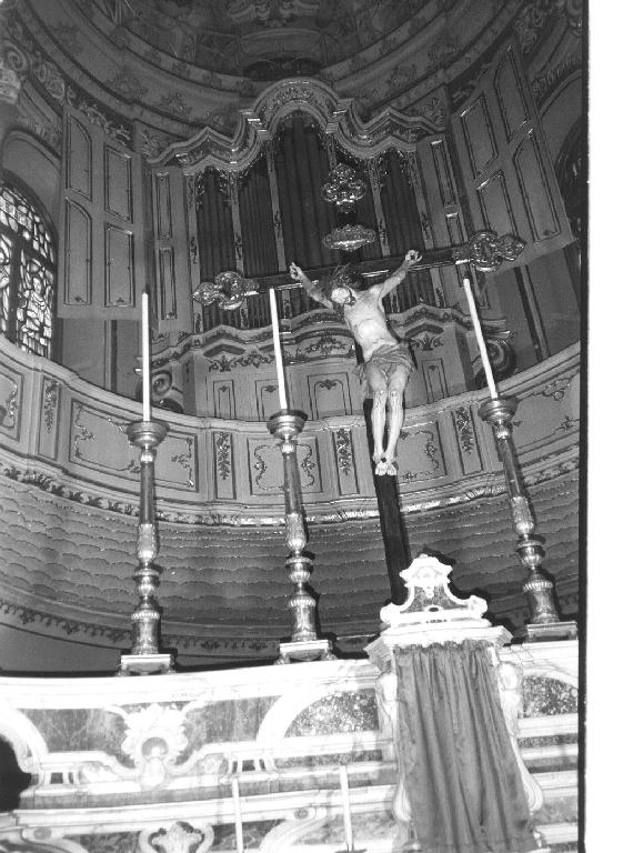 CRISTO CROCIFISSO (crocifisso, opera isolata) - bottega ligure (sec. XIX)