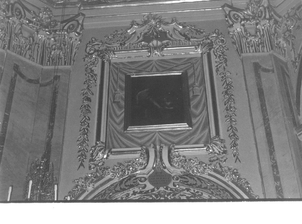 Santa Maria Maddalena unge i piedi di Cristo (dipinto, opera isolata) - ambito ligure (prima metà sec. XIX)