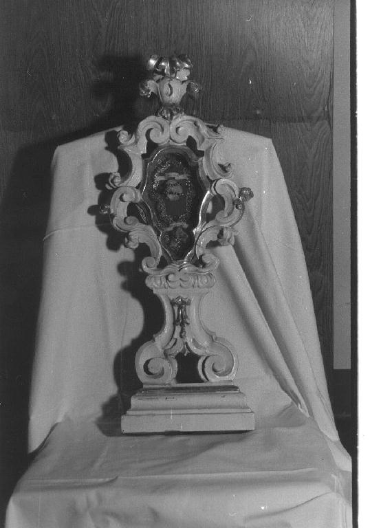 reliquiario, serie - bottega ligure (sec. XIX)