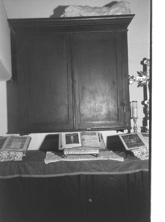 cassone, opera isolata - bottega ligure (fine/inizio secc. XIX/ XX)