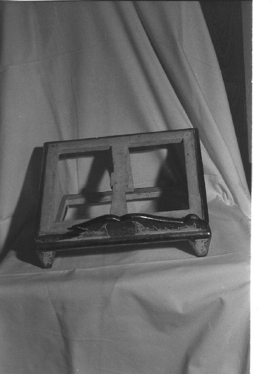 leggio d'altare, serie - bottega ligure (fine/inizio secc. XIX/ XX)