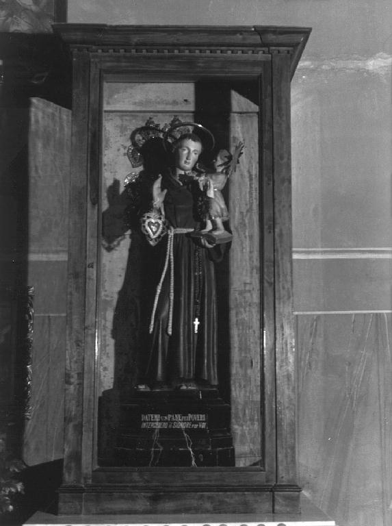 teca, elemento d'insieme - PRODUZIONE LIGURE (primo quarto sec. XX)