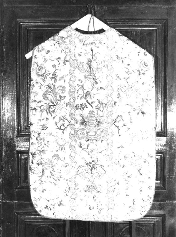 motivi decorativi floreali (pianeta, elemento d'insieme) - manifattura ligure (seconda metà sec. XVII)