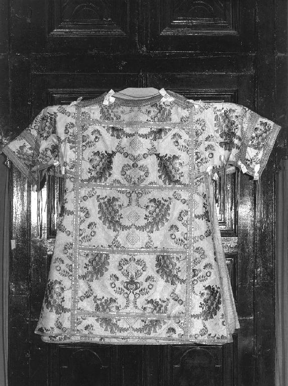 MOTIVI DECORATIVI VEGETALI/ MOTIVI DECORATIVI FLOREALI (tunicella, coppia) - manifattura ligure (seconda metà sec. XVIII)