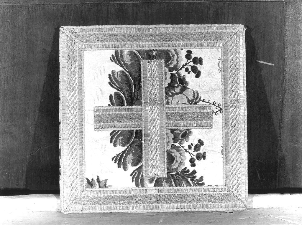 borsa, elemento d'insieme - manifattura ligure (sec. XVIII)