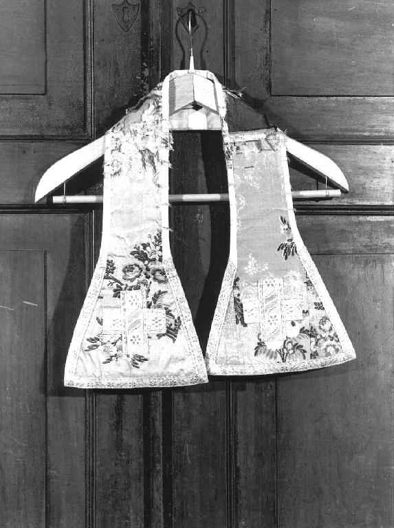 MOTIVO DECORATIVO FLOREALE (manipolo, elemento d'insieme) - manifattura ligure (sec. XVIII)