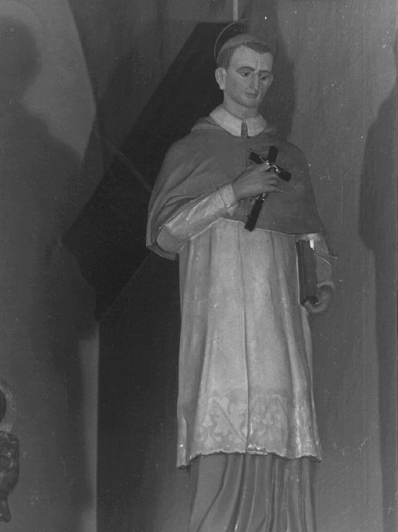 San Carlo Borromeo (statua, opera isolata) - bottega ligure (primo quarto sec. XX)