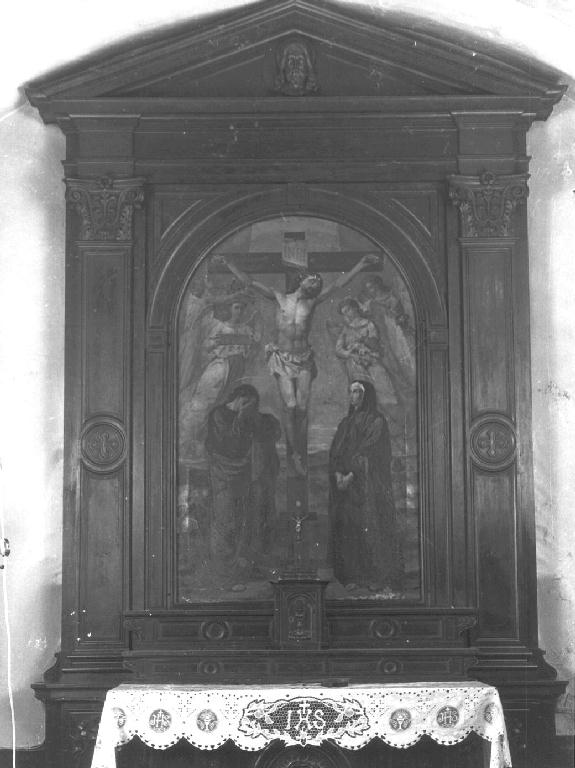 crocifissione di Cristo (dipinto, opera isolata) - ambito ligure (prima metà sec. XIX)