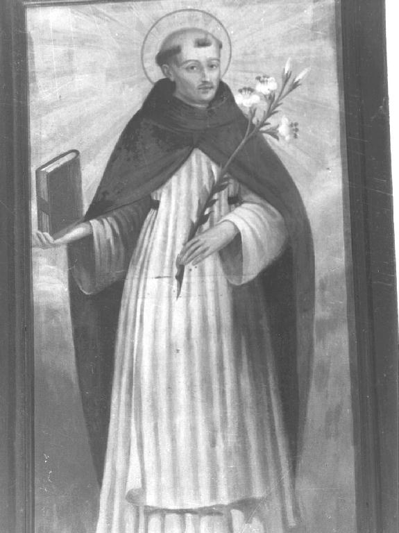 San Domenico (dipinto, opera isolata) - ambito ligure (seconda metà sec. XIX)