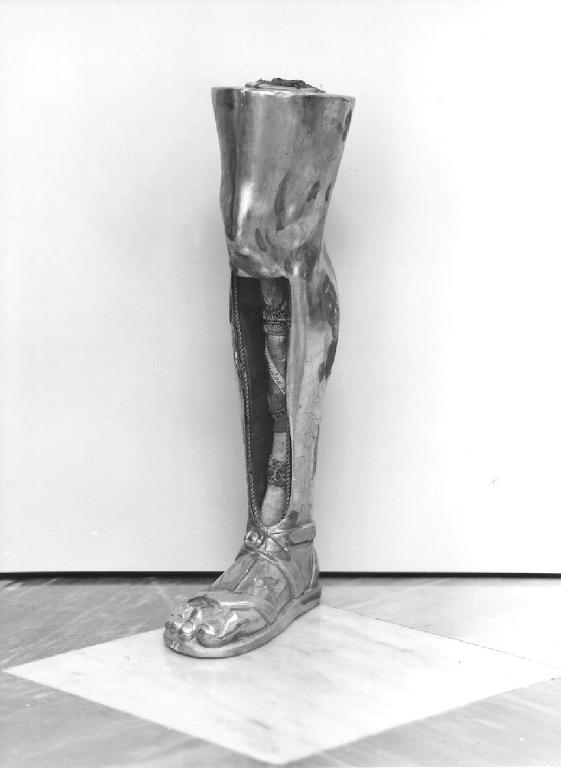 reliquiario, opera isolata - bottega ligure (ultimo quarto sec. XIX)