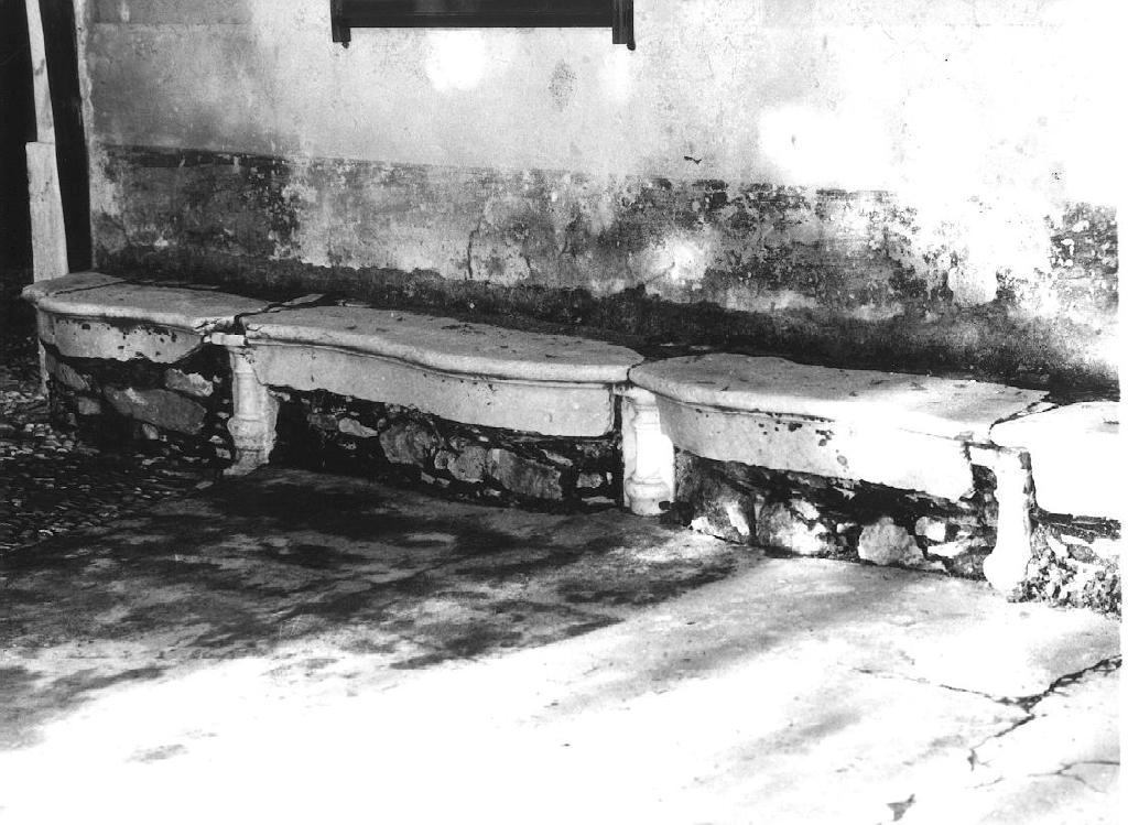 balaustrata, opera isolata - bottega ligure (seconda metà sec. XVII)