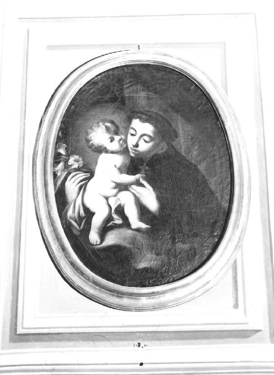 Sant'Antonio da Padova (dipinto, opera isolata) - ambito ligure (prima metà sec. XVIII)