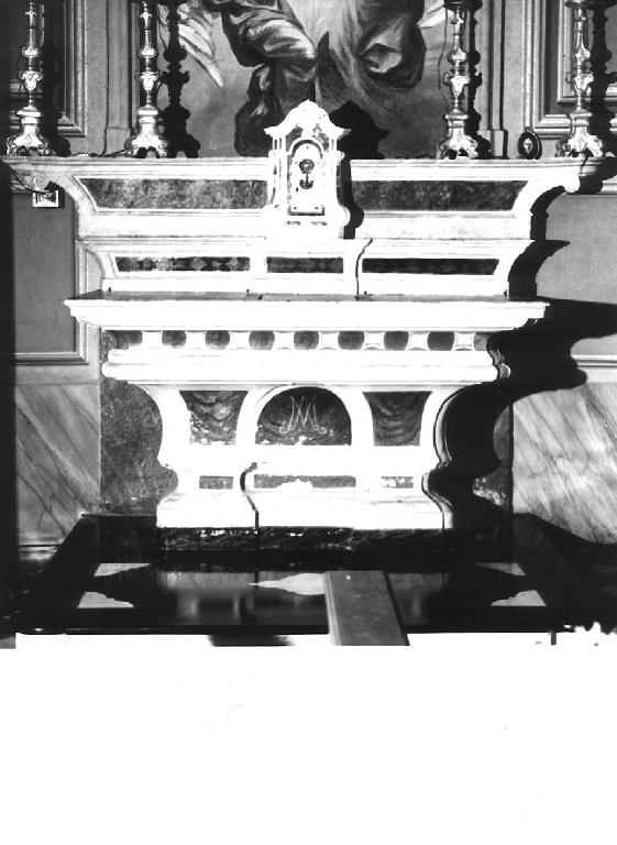 altare, opera isolata - PRODUZIONE LIGURE (prima metà sec. XVIII)
