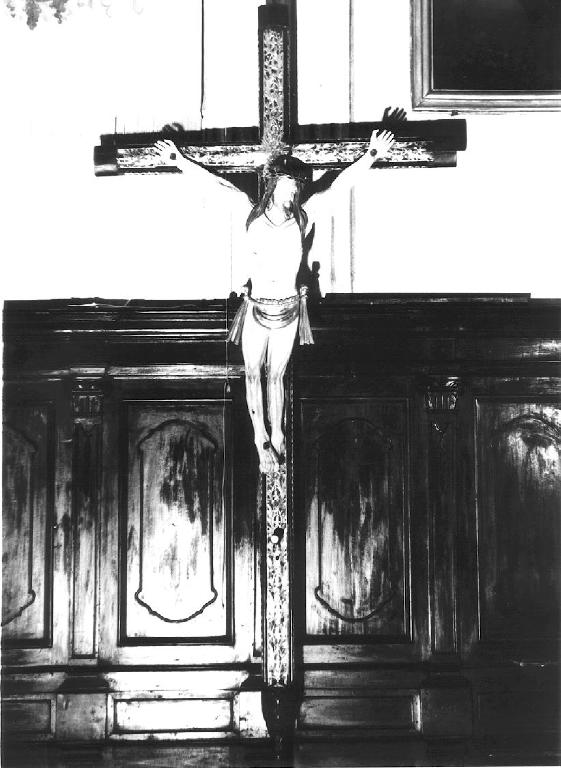 croce processionale, opera isolata - bottega ligure (sec. XVIII)