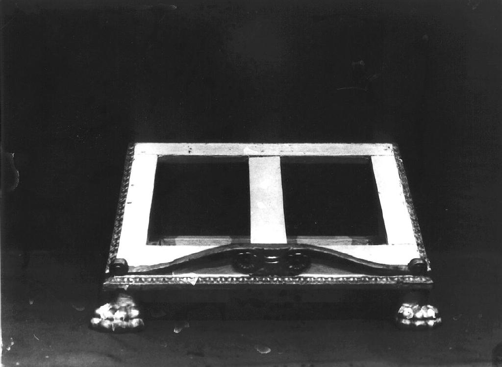 leggio d'altare, opera isolata - bottega ligure (sec. XIX)