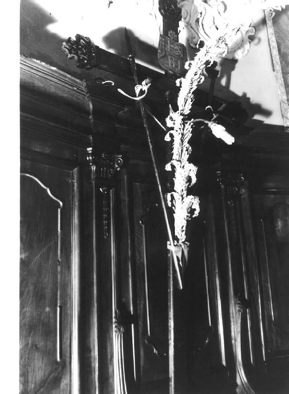 croce penitenziale, opera isolata - bottega ligure (sec. XIX)