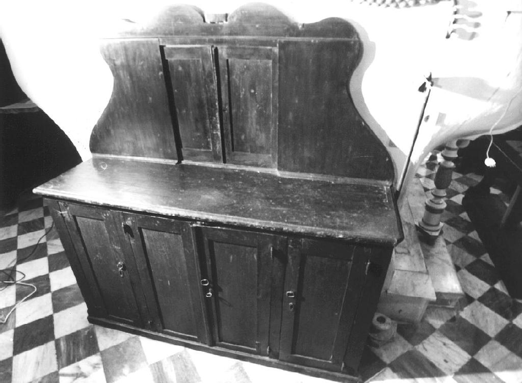 mobile, opera isolata - bottega ligure (sec. XVIII)