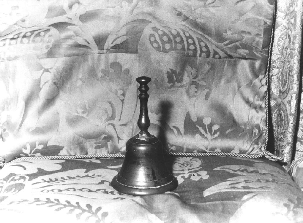 campanello d'altare, opera isolata - bottega ligure (sec. XVIII)