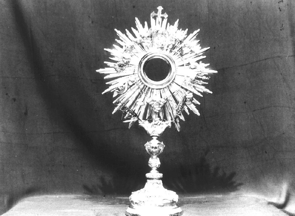 ostensorio, opera isolata di Santi Pietro (sec. XIX)