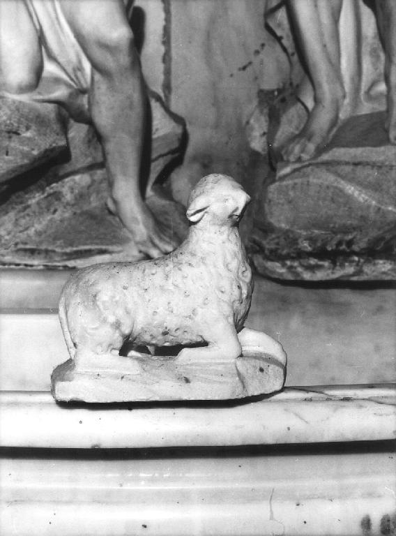 Agnus Dei (scultura, opera isolata) - bottega genovese (metà sec. XVII)
