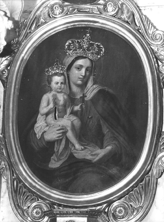 Madonna con Bambino (dipinto, elemento d'insieme) di Luxoro Tammar (sec. XIX)