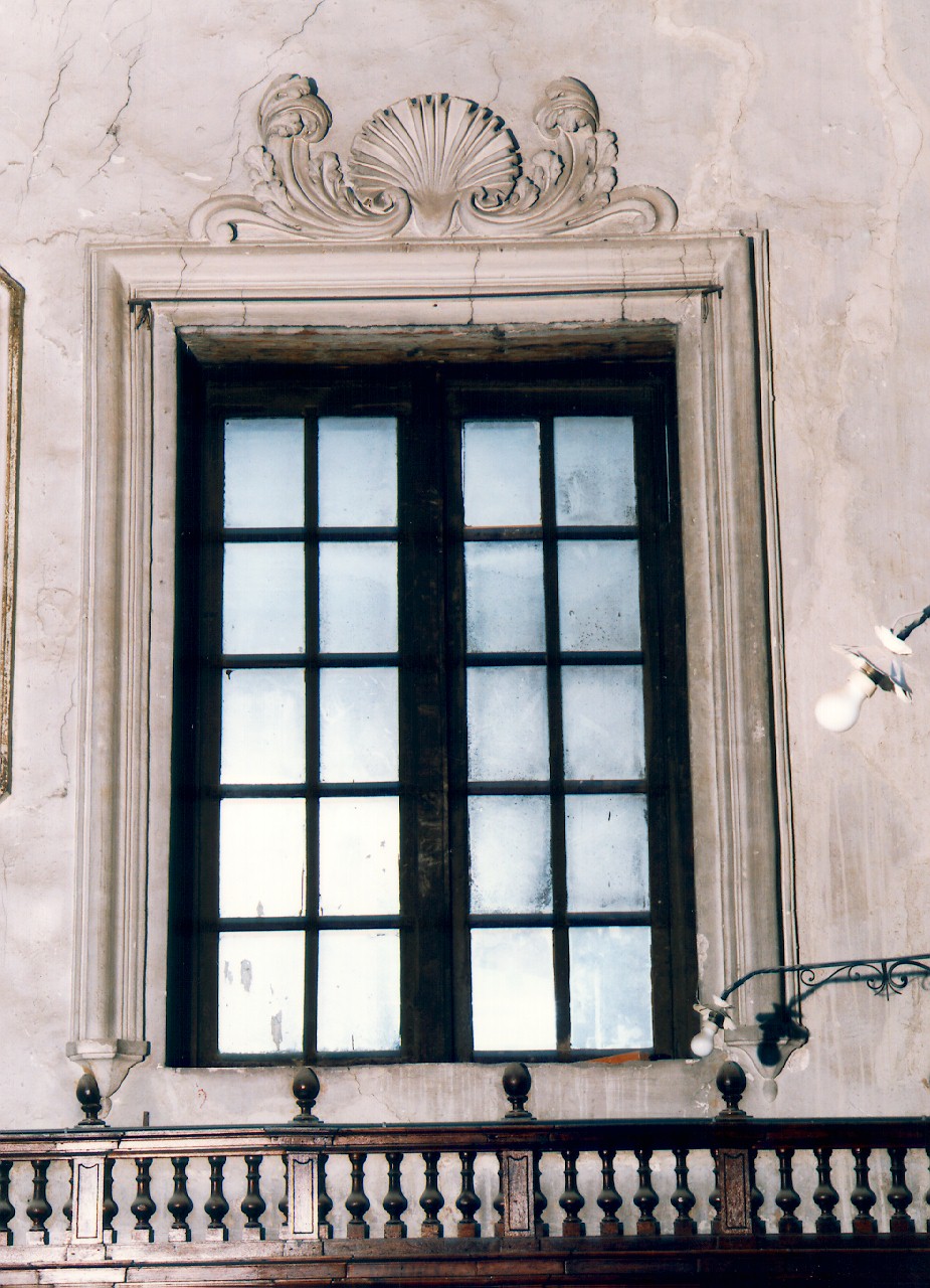 mostra di finestra, serie - ambito siciliano (Seconda metà sec. XVIII)