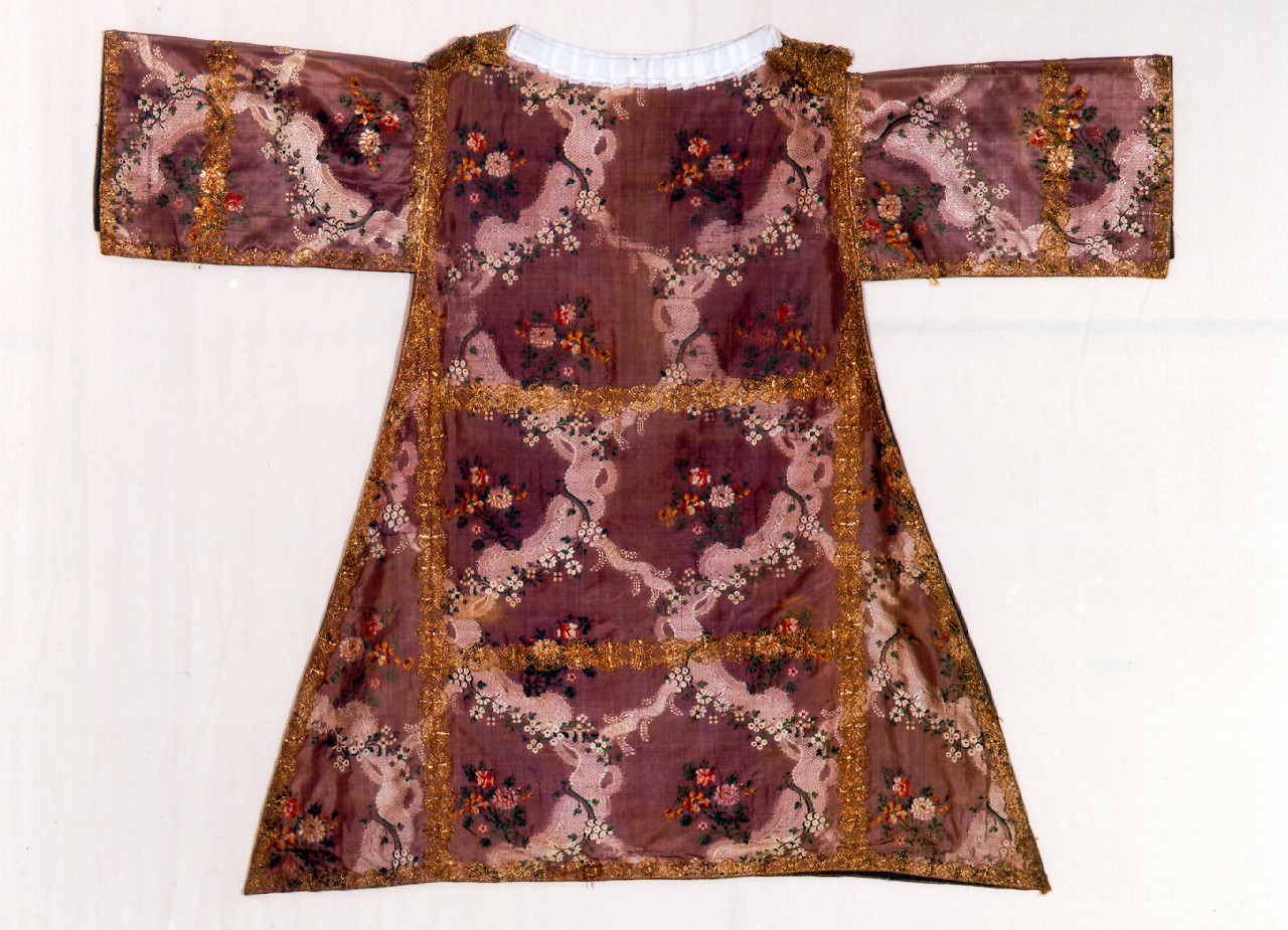 dalmatica, serie - manifattura siciliana (Seconda metà sec. XVIII)