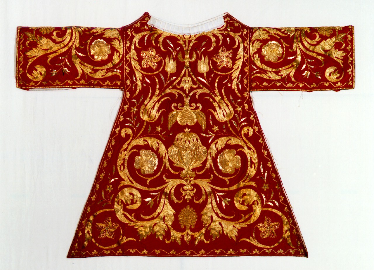 dalmatica, serie - manifattura siciliana (Seconda metà sec. XVIII)