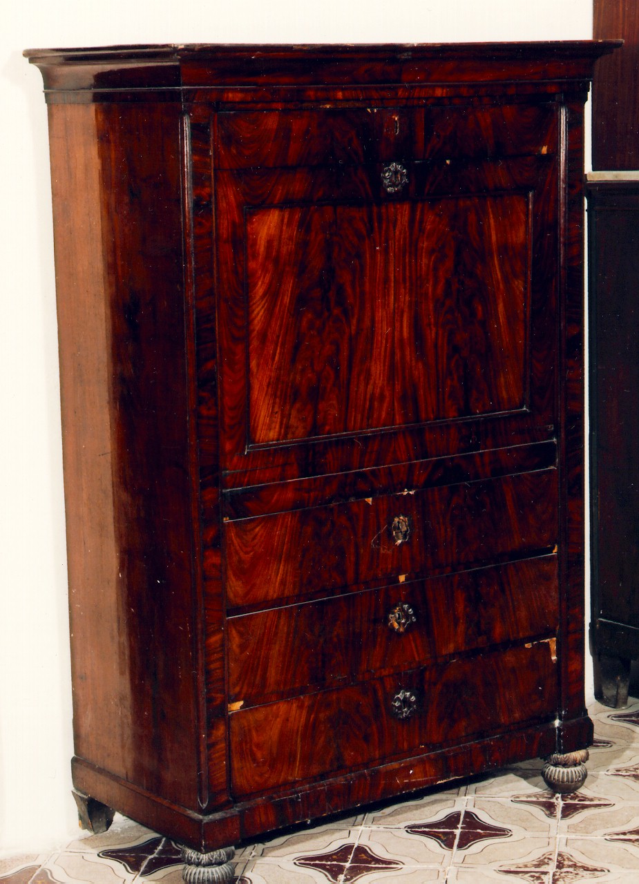 secrétaire - produzione siciliana (Seconda metà sec. XIX)