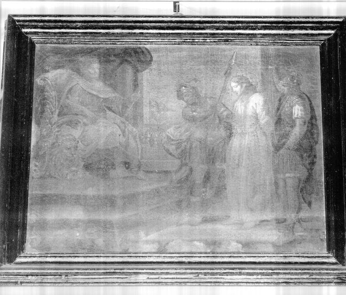 stazioni della via crucis (dipinto) - ambito italiano (sec. XIX)