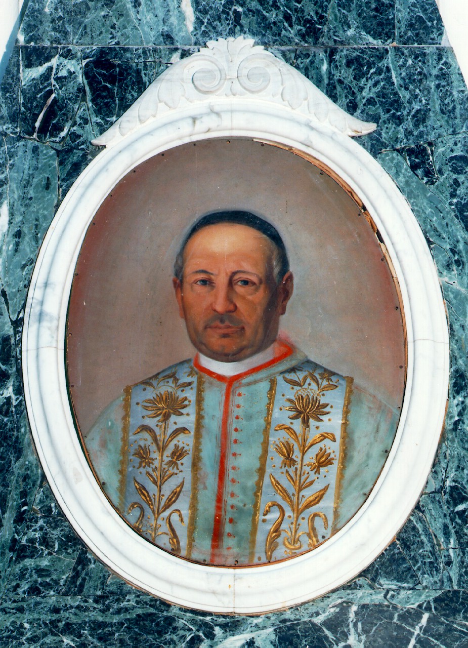 ritratto del sacerdote Carlo Incarbone (dipinto) - ambito siciliano (sec. XIX)