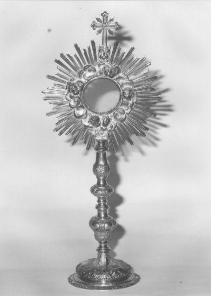 ostensorio - bottega lucchese (metà sec. XVIII)
