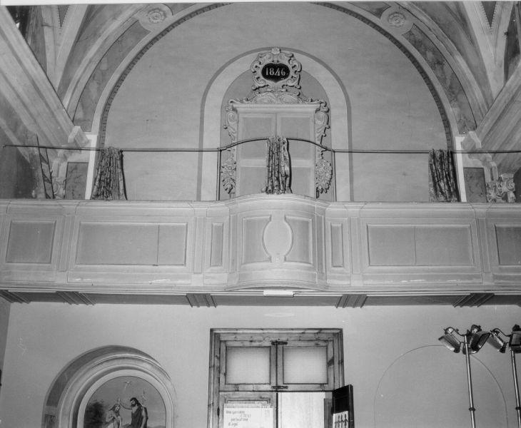 cantoria - produzione lucchese (sec. XIX)