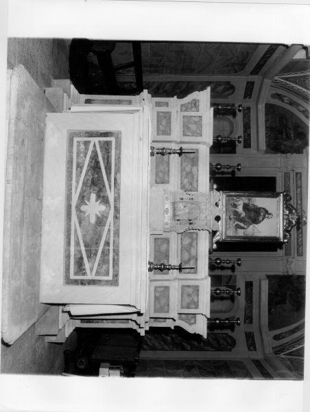 altare maggiore - ambito lucchese (inizio sec. XIX)