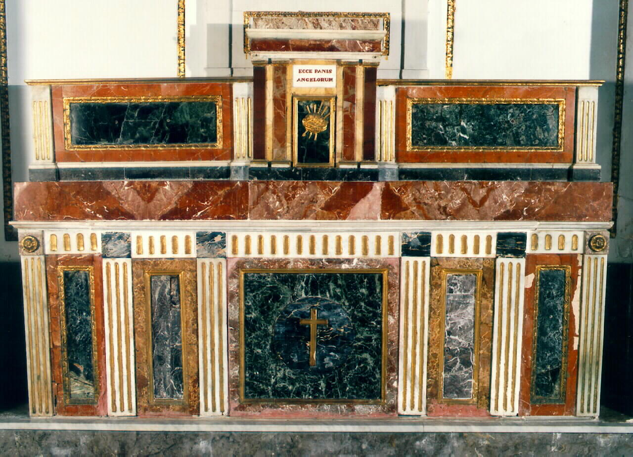 altare - a blocco - ambito siciliano (Seconda metà sec. XIX)