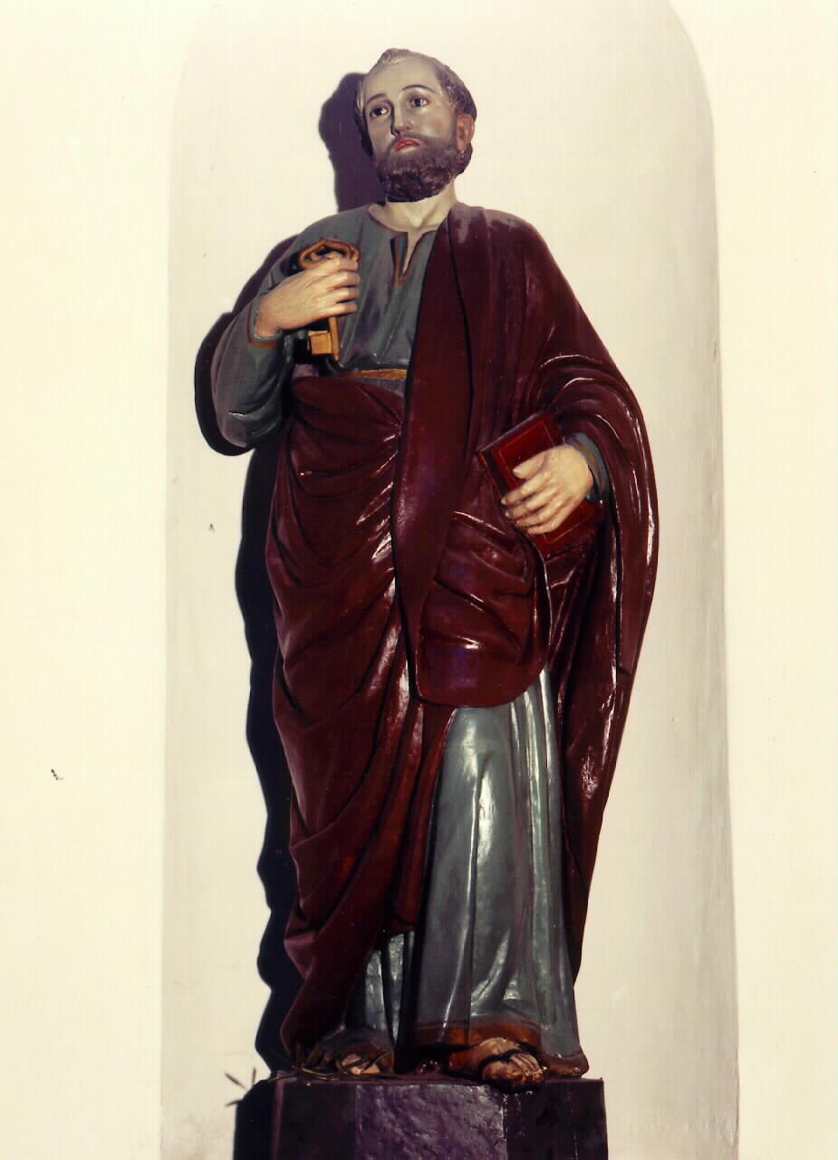 San Pietro apostolo (statua) - ambito siciliano (sec. XIX)