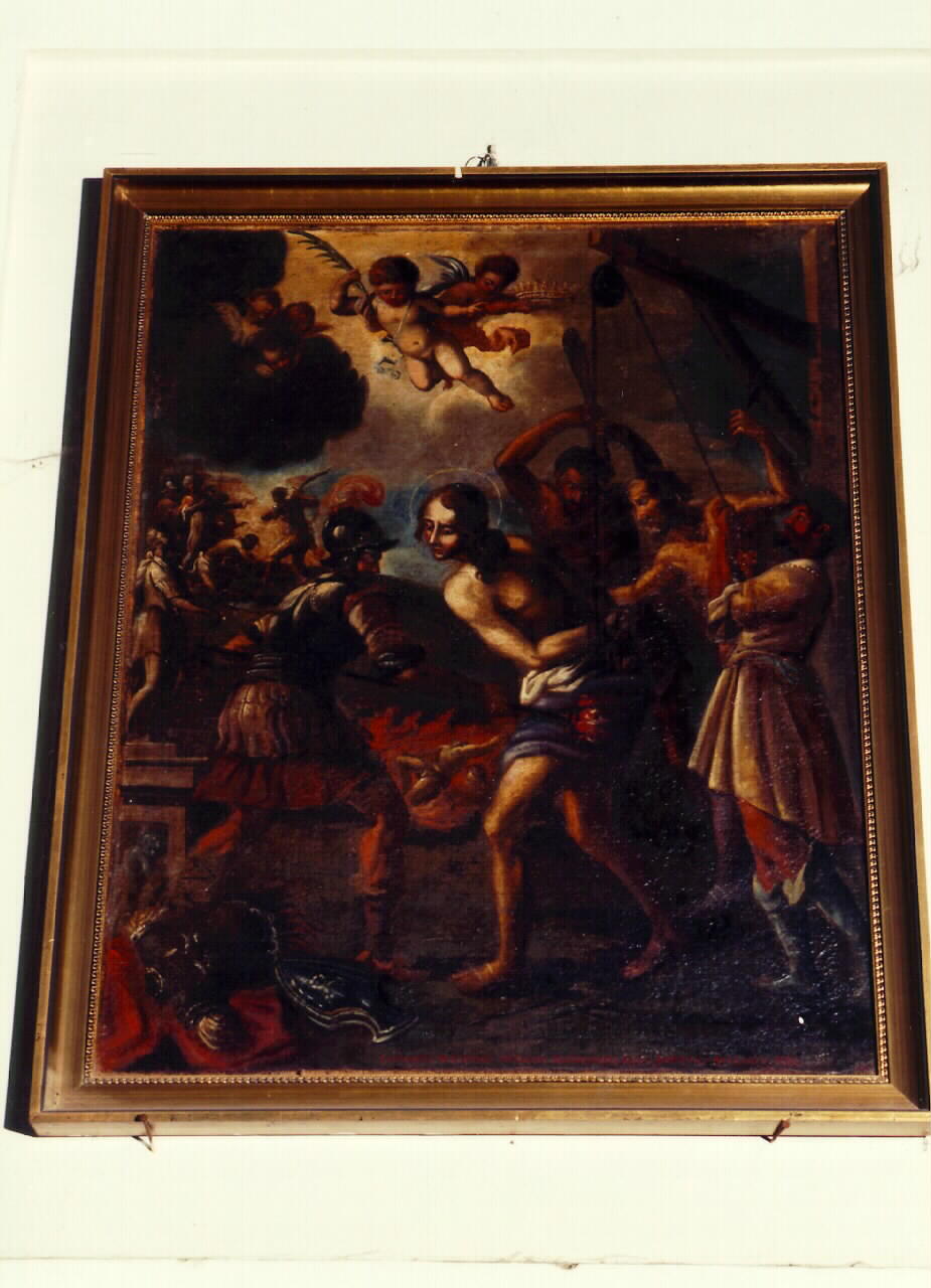 santo martire (dipinto) - ambito siciliano (Seconda metà sec. XVII)