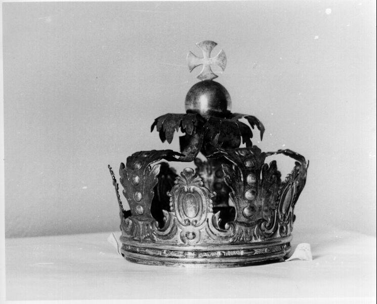 corona - bottega italiana (seconda metà sec. XIX)