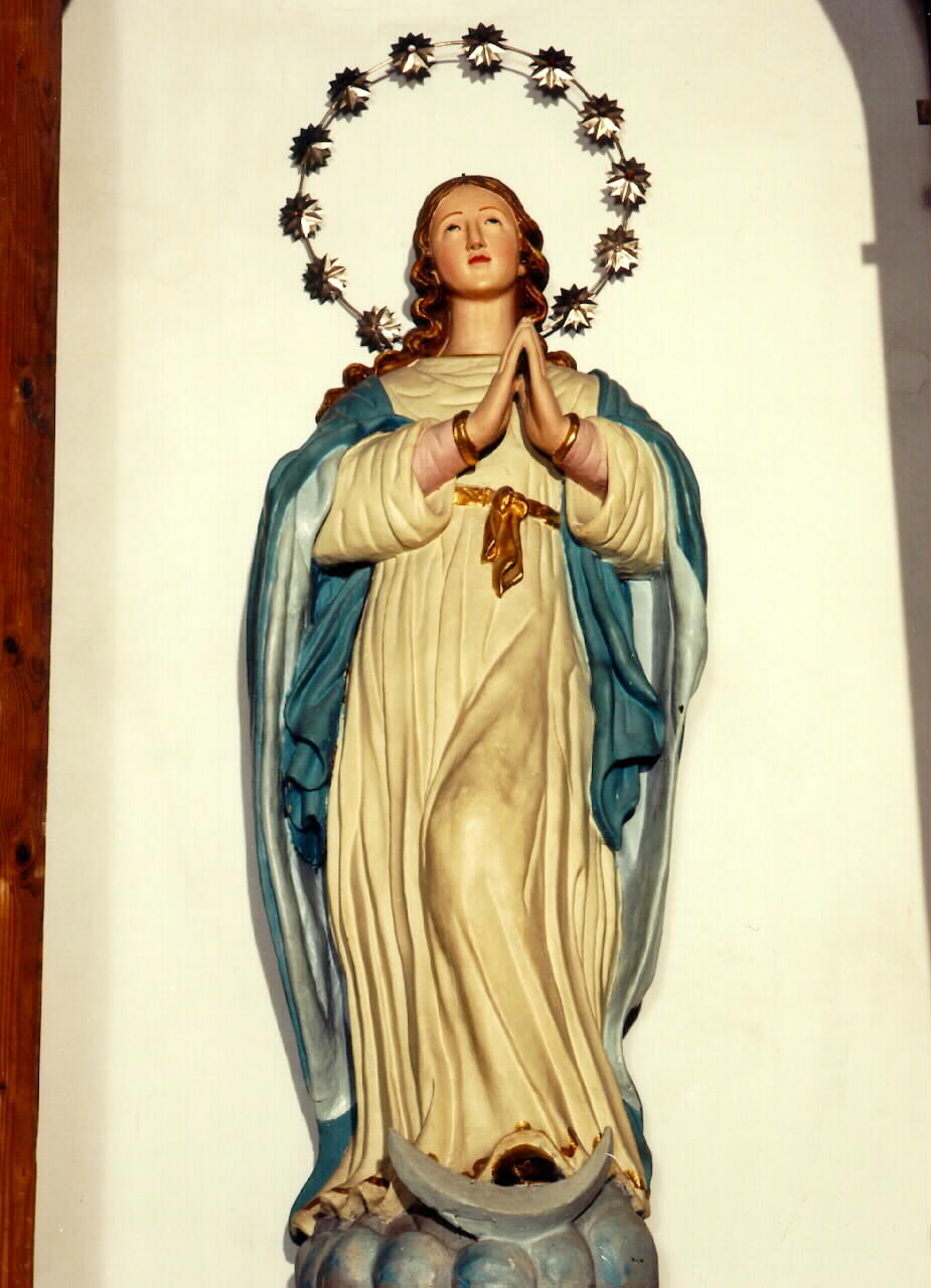 Madonna Immacolata (statua) - ambito siciliano (Seconda metà sec. XIX)