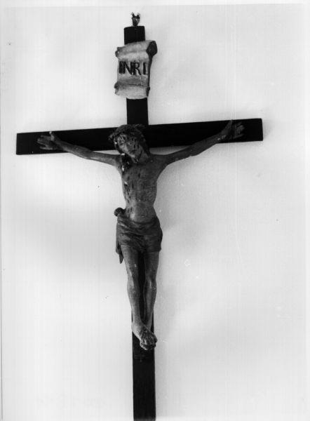 crocifisso - bottega italiana (prima metà sec. XVIII)