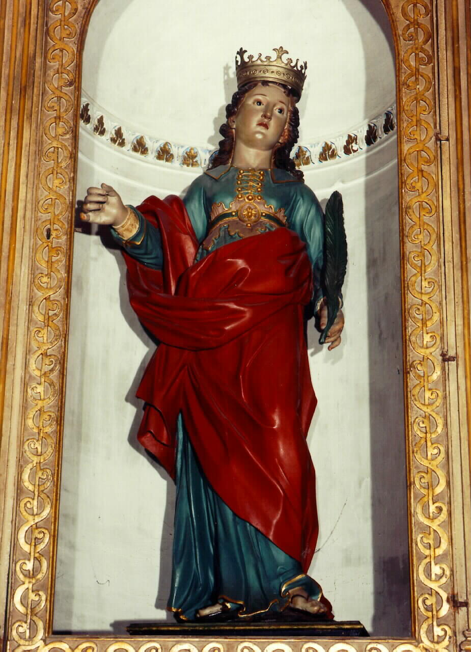 Santa Lucia (statua) - ambito siciliano (Prima metà sec. XIX)